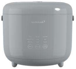 EJR48200GRY- Nồi cơm điện LocknLock Digital rice cooker 220V, 50Hz, 900W, 1.8L -M&agrave;u x&aacute;m.